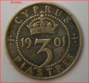 Cyprus KM 4-1901 voor